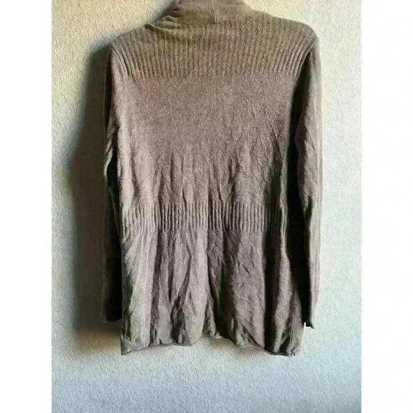 BAREFOOT DREAMS CozyChic  Lite Circle Open Front Cardigan Sweater Lagenlook S - Picture 3 of 12